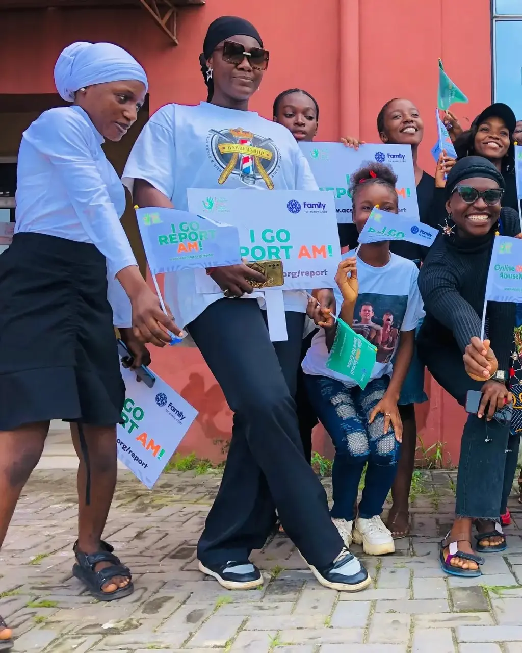 ACSAI youth group dancing