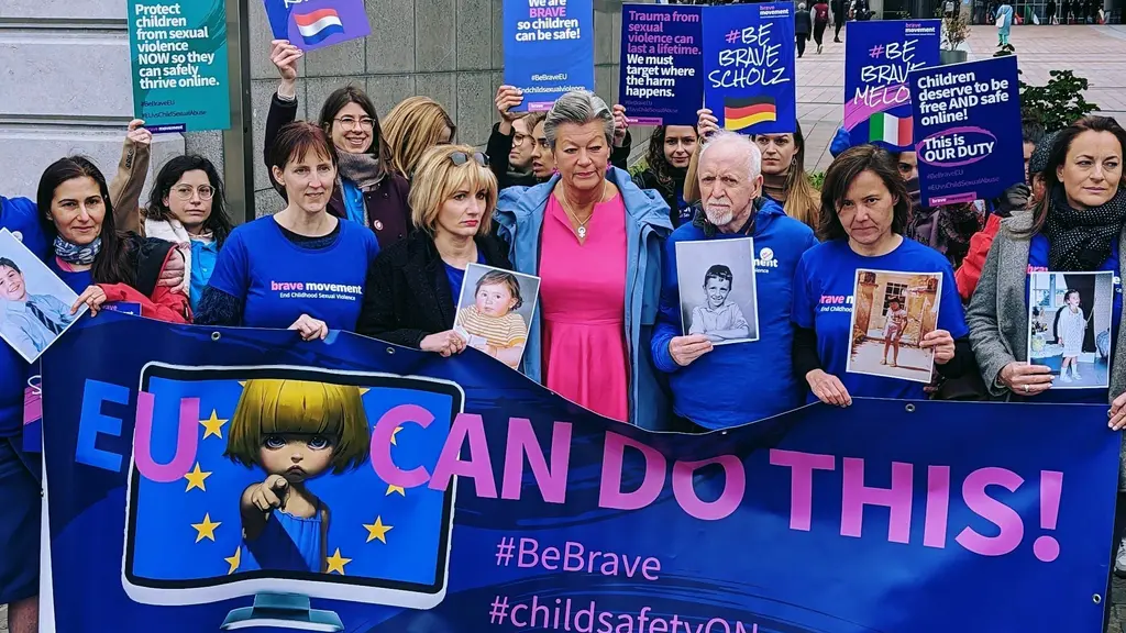 EU parliament Brave Movement rally