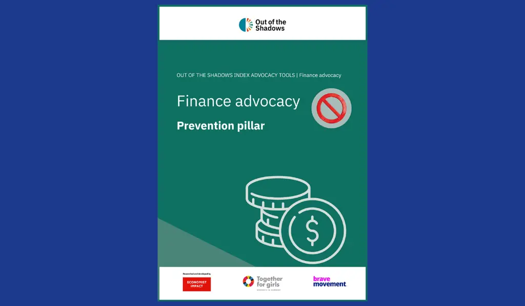 Finance advocacy healing cover