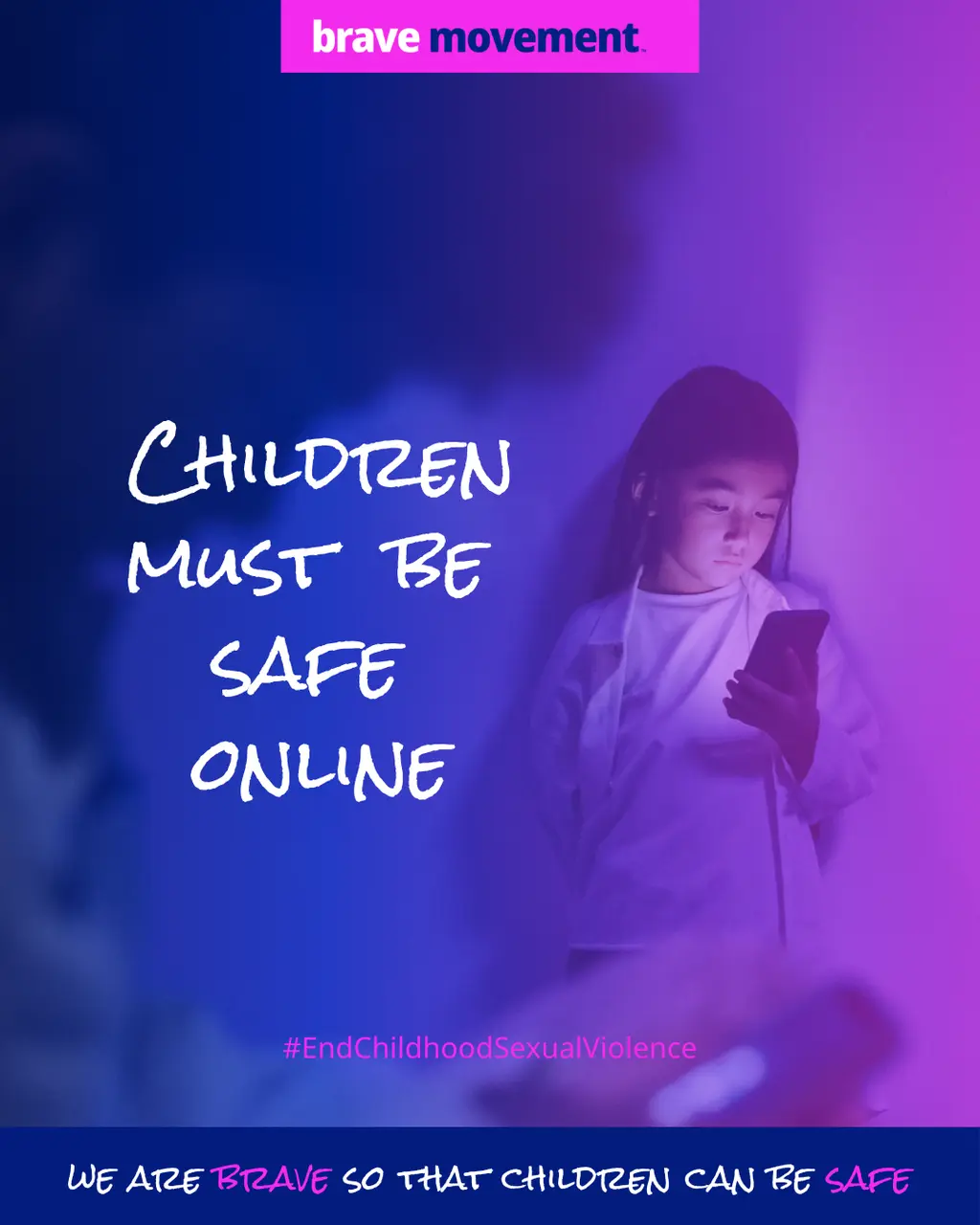 子どもたちはオンラインで安全でなければなりません。#EndChildhoodSexualViolence