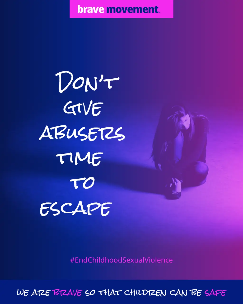 勇気ある行動 : 虐待者に時間を与えずに対応することが子供の安全につながる